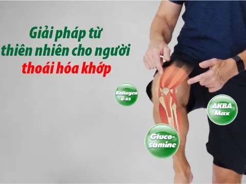 Giải pháp từ thiên nhiên cho người thoái hóa khớp