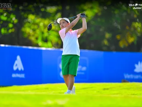 Khởi tranh giải golf dành cho các 'golfer nhí' tại Thừa Thiên Huế