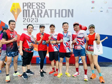 Press Marathon 2023: Tiền Phong Runner giành giải Nhất cự ly 5km