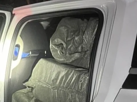 Phát hiện bất ngờ trên hai ô tô vắng chủ ở Long An