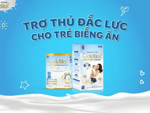 Goldilac grow - bí quyết dinh dưỡng hoàn hảo cho trẻ biếng ăn, chậm tăng cân