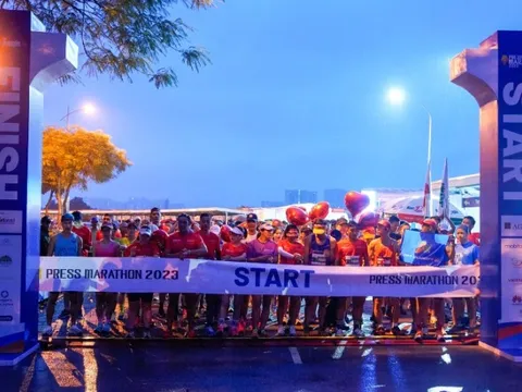 Agribank đồng hành cùng Giải chạy Press Marathon 2023