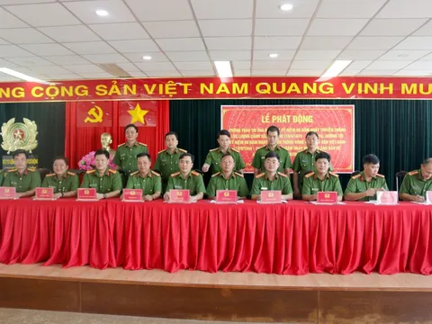 Trung đoàn Cảnh sát cơ động Đông Nam TPHCM phát động phong trào thi đua đặc biệt