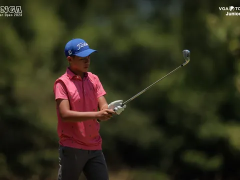 Golfer 14 tuổi Nguyễn Tuấn Anh vô địch chặng 3 VGA Junior Tour