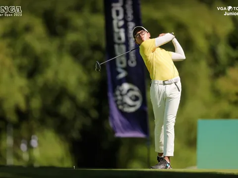 Vòng 2 VGA Junior Tour: Nhiều golfer nhí đạt điểm âm
