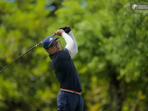 Golfer Nguyễn Nhất Long lần đầu khoác áo đội tuyển golf Việt Nam