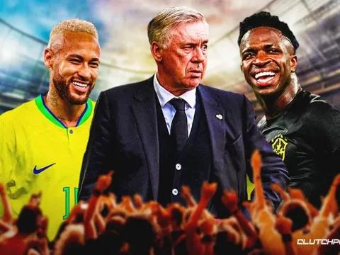 HLV Carlo Ancelotti chính thức dẫn dắt ĐT Brazil