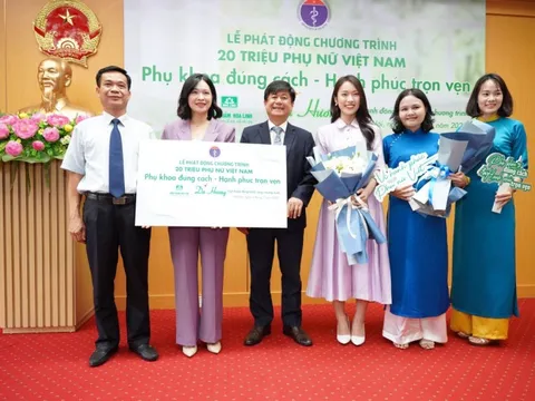 Dược phẩm Hoa Linh đồng hành cùng Vụ Sức khỏe Bà mẹ - Trẻ em, Bộ Y tế