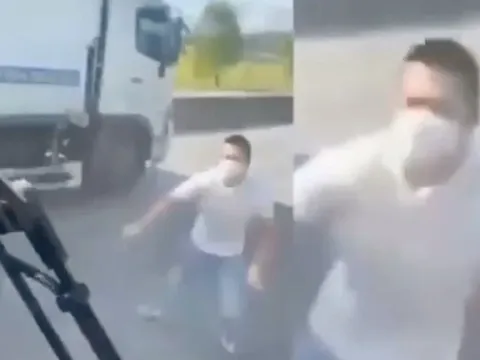 Nhóm người đuổi theo xe khách hàng chục cây số để chặn đầu, dùng đá ném vỡ kính