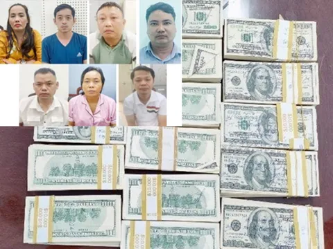 Khởi tố 7 đối tượng trong đường dây mua bán USD giả