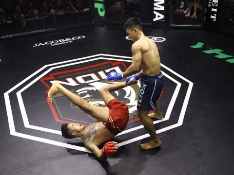 Trần Ngọc Lượng đánh bại đệ tử Johnny Trí Nguyễn trên sàn MMA Lion Championship 07