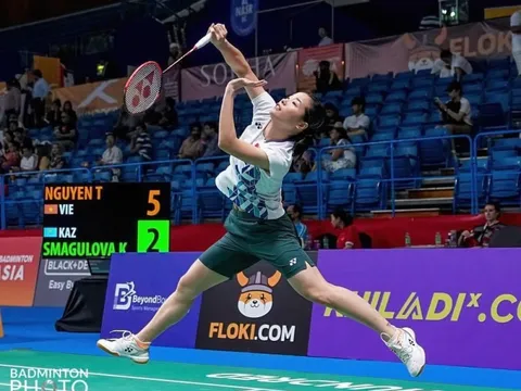 Thùy Linh suýt thua tay vợt xếp dưới tới 142 bậc ở giải cầu lông Mỹ mở rộng