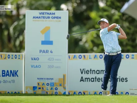 'Song Minh' dẫn đầu giải vô địch golf nghiệp dư quốc gia 2023