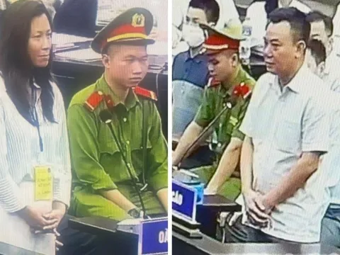 [CLIP] Cựu Phó Giám đốc Công an Hà Nội và 'em gái' cùng bật khóc tại tòa