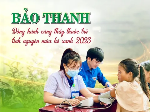 Thuốc ho Bảo Thanh đồng hành cùng các thầy thuốc trẻ khám bệnh cho đồng bào vùng cao
