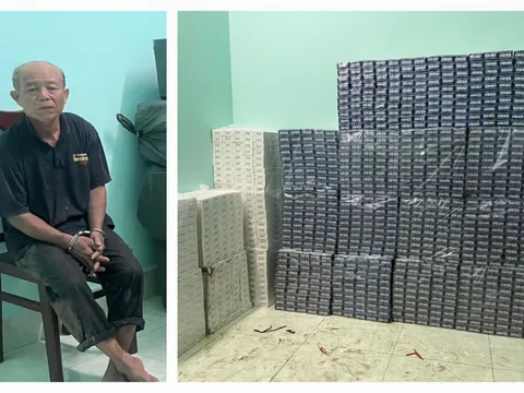 Một ngày, triệt xóa 2 vụ buôn lậu thuốc lá 'khủng' ở Kiên Giang