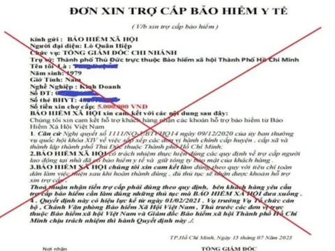 Nghe 'người trên mạng' báo được trợ cấp 5 triệu, bị lừa mất 6 triệu