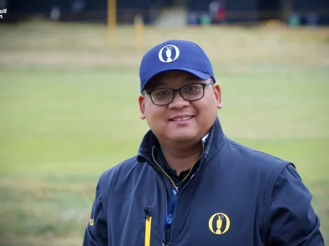 Tổng thư ký Hiệp hội golf Việt Nam làm trọng tài ở The Open 2023