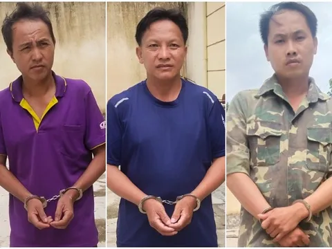 Băng rừng bắt 3 đối tượng truy nã lẩn trốn ở nước ngoài