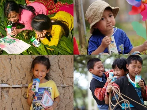 Theo chân quỹ sữa trên những hành trình “Trao sữa, gửi niềm vui”