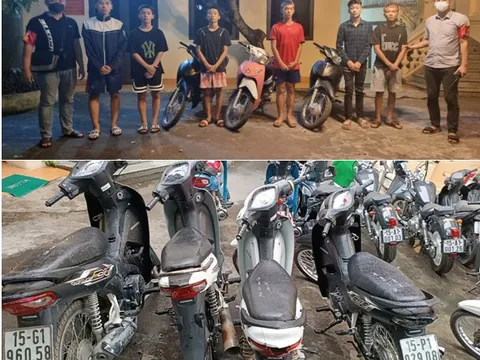 Băng nhóm tuổi teen vác dao kiếm, chai thủy tinh đi khắp phố gây sự