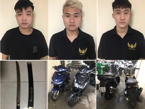 Nhiều băng nhóm tuổi teen ở Hải Phòng mang dao kiếm lượn phố để gây sự
