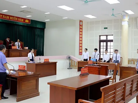 Tuyên án dàn cựu lãnh đạo Dự án Môi trường và Biến đổi khí hậu TP. Đồng Hới