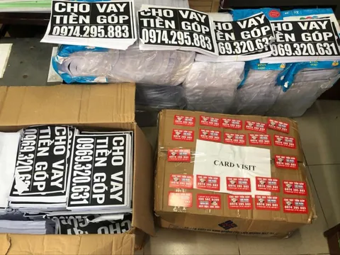 Công an tìm bị hại của nhóm cho vay 'tín dụng đen'