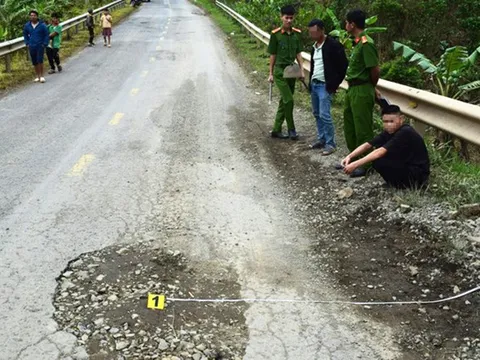 Triệu tập 3 đối tượng phá hoại quốc lộ 28B để tăng doanh thu vá lốp xe