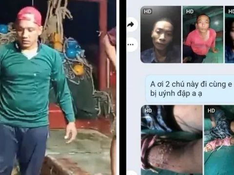 Xuất hiện clip 4 ngư dân bị đánh trên tàu cá