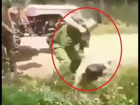 Tạm đình chỉ công tác cán bộ công an đánh người ở Bình Phước