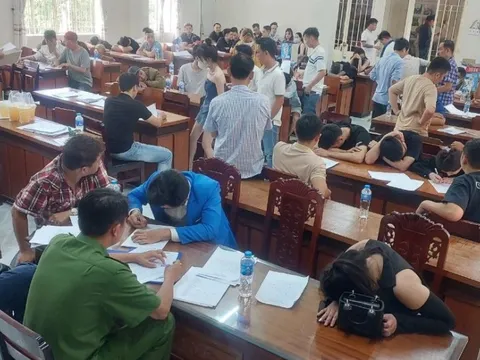 Phát hiện 60 người dương tính ma túy tại cơ sở ăn uống, giải trí