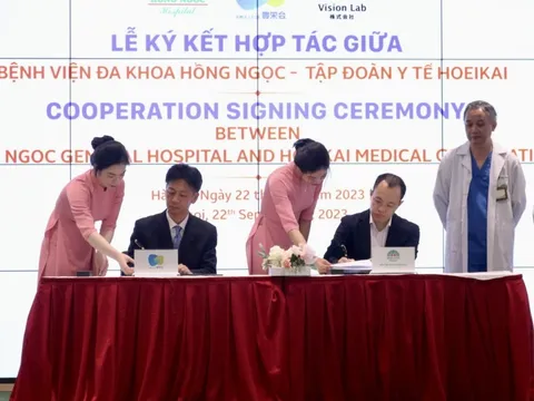 Bệnh viện Hồng Ngọc ký kết chuyển giao công nghệ nhãn khoa ICL (Nhật Bản)