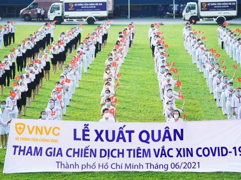 Hệ thống tiêm chủng VNVC tiếp tục được vinh danh uy tín số 1 Việt Nam