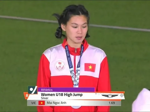 Điền kinh Việt Nam giành HCB Giải U18 châu Á