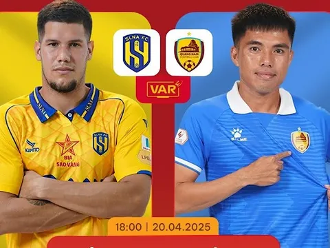 Nhận định SLNA vs Quảng Nam, 18h00 ngày 20/4: Hai kẻ cùng cảnh ngộ