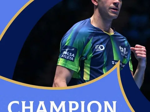 Hugo Calderano lật đổ sự thống trị của bóng bàn Trung Quốc