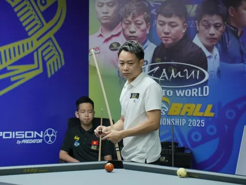 Billiard Việt Nam sôi động với vòng loại giải vô địch thế giới 10 bi 2025