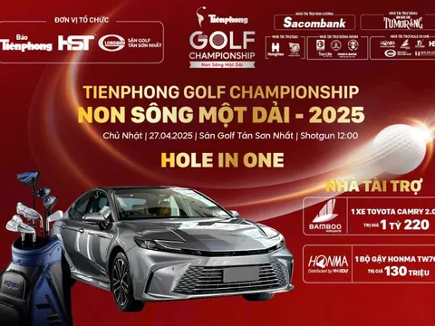 Tiền Phong Golf Championship - Non sông một dải: Nhiều giải thưởng, trị giá hàng tỷ đồng