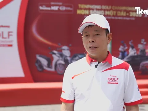 Nhà báo Phùng Công Sưởng: 'Kỳ vọng Tiền Phong Golf Championship - Non sông một dải trở thành giải đấu thường niên'