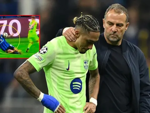 HLV Barca ấm ức vì thua trận, chỉ trích trọng tài thiên vị Inter trắng trợn
