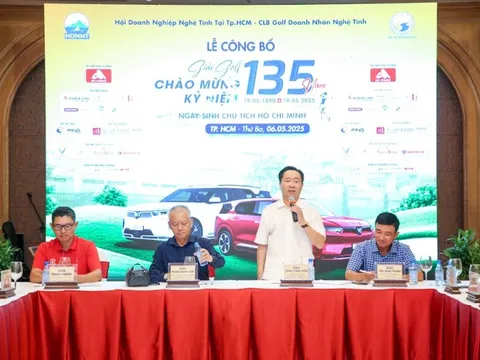 Hơn 240 golfer dự 'Giải golf chào mừng kỷ niệm 135 năm ngày sinh Chủ tịch Hồ Chí Minh'