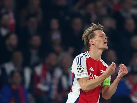 Thiếu bản lĩnh, Arsenal ngậm ngùi nhìn PSG vào chung kết Cúp C1 châu Âu 2025