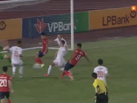 Hồng Lĩnh Hà Tĩnh buộc CAHN chia điểm trên sân Hàng Đẫy