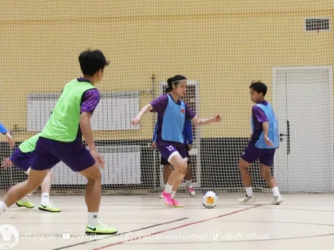 Futsal nữ Việt Nam quyết tạo bất ngờ trước Nhật Bản tại tứ kết giải châu Á