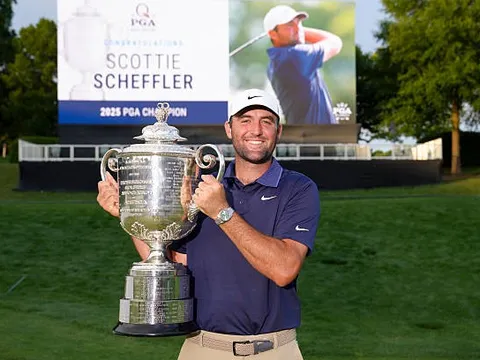 Scottie Scheffler vô địch PGA Championship, giành major thứ ba trong sự nghiệp