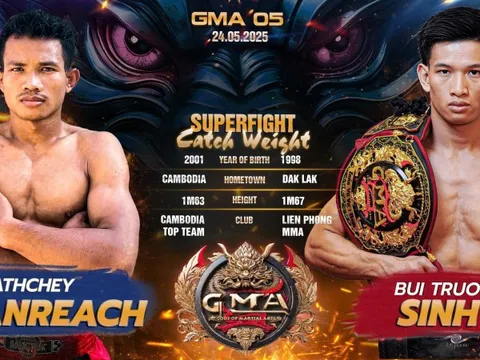 'Thần Võ Việt Nam' Bùi Trường Sinh khởi đầu cuộc chinh phục võ đài MMA quốc tế