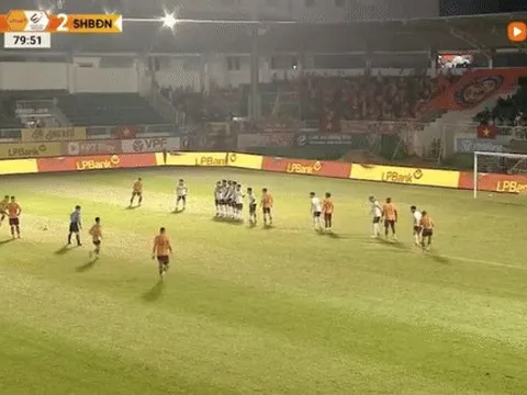 HIGHLIGHTS HAGL vs SHB Đà Nẵng: Minh Vương góp siêu phẩm, Pleiku mở tiệc bàn thắng