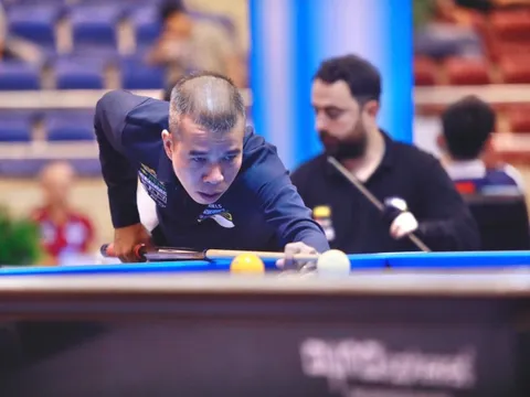 Cơ thủ Trần Quyết Chiến giành HCĐ World Cup, vươn lên số 2 thế giới