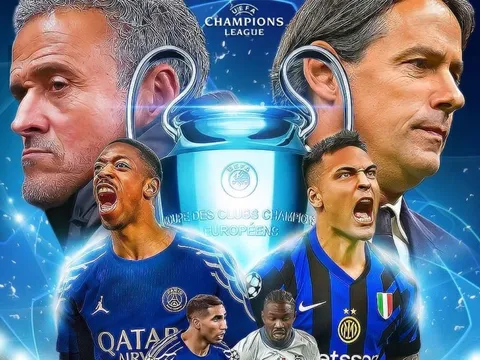 Chung kết Champions League 2024/25: Giành chiến thắng, số tiền khổng lồ PSG hoặc Inter kiếm được là bao nhiêu?
